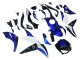 Billige Kawasaki Z1000 Motorrad Verkleidung 2014-2019 - Weiss Blau Schwarz