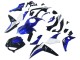 Billige Kawasaki Z1000 Motorrad Verkleidung 2014-2019 - Weiss Blau Schwarz