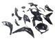 Billige Kawasaki Z1000 Motorrad Verkleidung 2014-2019 - Schwarze Carbonfaser