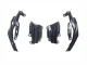 Billige Kawasaki Z1000 Motorrad Verkleidung 2014-2019 - Schwarze Carbonfaser