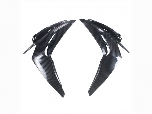 Billige Kawasaki Z1000 Motorrad Verkleidung 2014-2019 - Schwarze Carbonfaser