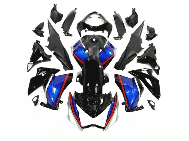 Billige Kawasaki Z1000 Motorrad Verkleidung 2014-2019 - Glanzendes Schwarz Matt Schwarz Blau Rot Weiss