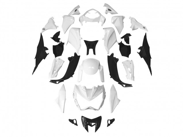 Billige Kawasaki Z800 Motorrad Verkleidung 2013-2018 - Weiss