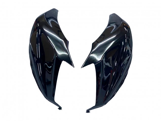 Billige Kawasaki Z800 Motorrad Verkleidung 2013-2018 - Weiss Glanzendes Schwarz Grun