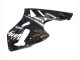 Billige Kawasaki ZX12R Motorrad Verkleidung 2000-2001 - Glanzendes Schwarz Weiss Elf Schnee