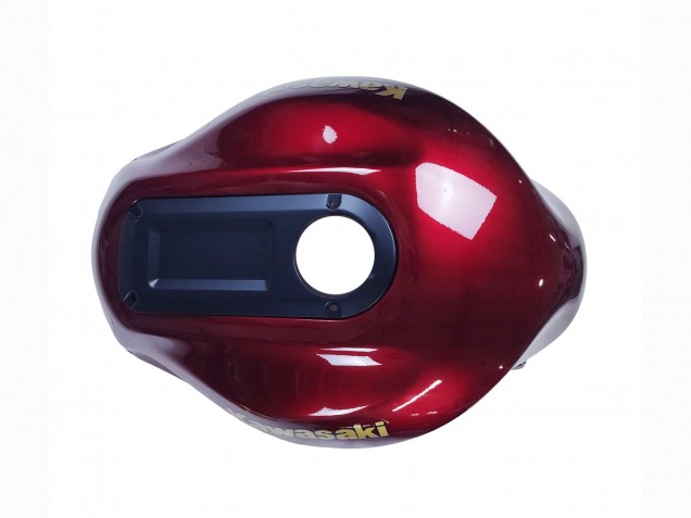 Billige Kawasaki ZX12R Motorrad Verkleidung 2000-2001 - Rot Gold