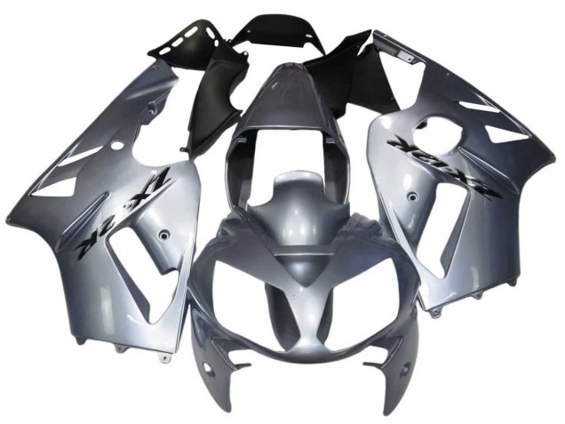 Billige Kawasaki ZX12R Motorrad Verkleidung 2002-2006 - Silber