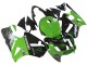Billige Kawasaki ZX12R Motorrad Verkleidung 2002-2006 - Grun Glanzendes Schwarz Elf Touch4 Monster