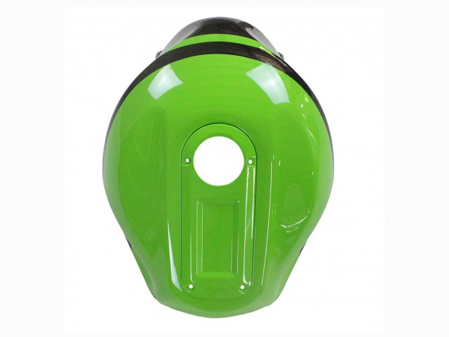 Billige Kawasaki ZX12R Motorrad Verkleidung 2002-2006 - Grun Glanzendes Schwarz Elf Touch4 Monster