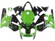 Billige Kawasaki ZX12R Motorrad Verkleidung 2002-2006 - Grun Glanzendes Schwarz Elf Touch4 Monster