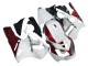 Billige Kawasaki ZX12R Motorrad Verkleidung 2002-2006 - Weiss Rot Schwarz