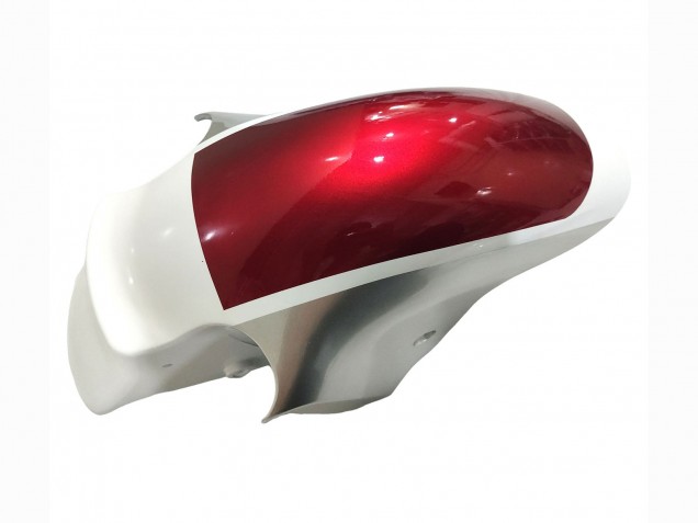 Billige Kawasaki ZX12R Motorrad Verkleidung 2002-2006 - Weiss Rot Schwarz