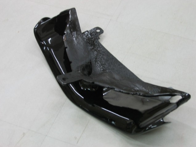 Billige Kawasaki ZX9R Motorrad Verkleidung 2000-2001 - Glanzendes Schwarz Weiss West