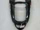 Billige Kawasaki ZX9R Motorrad Verkleidung 2000-2001 - Glanzendes Schwarz Weiss West