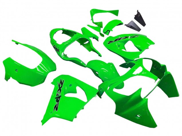 Billige Kawasaki ZX9R Motorrad Verkleidung 2000-2001 - Grun