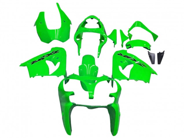 Billige Kawasaki ZX9R Motorrad Verkleidung 2000-2001 - Grun