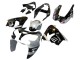 Billige Kawasaki ZX9R Motorrad Verkleidung 2002-2003 - Silber Glanzendes Schwarz Monster Elf