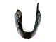 Billige Kawasaki ZX9R Motorrad Verkleidung 2002-2003 - Silber Glanzendes Schwarz Monster Elf