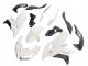 Billige Kawasaki Versys 650 Motorrad Verkleidung 2015-2021 - Weiss Matt Schwarz