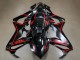 Billige Honda CBR650R Motorrad Verkleidung 2019-2020 - Glanzendes Schwarz Rot Streifen
