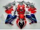 Billige Honda CBR650R Motorrad Verkleidung 2019-2020 - Rot Weiss Blau Glanzendes Schwarz HRC