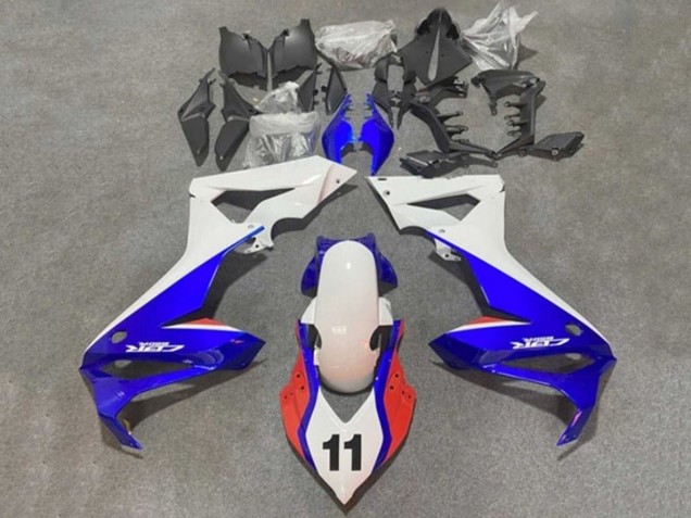 Billige Honda CBR650R Motorrad Verkleidung 2019-2020 - Weiss Blau Rot