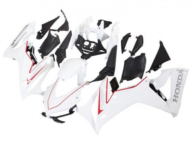 Billige Honda CBR650R Motorrad Verkleidung 2019-2020 - Weiss Rot Schwarz