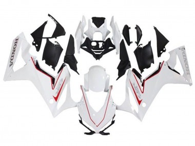 Billige Honda CBR650R Motorrad Verkleidung 2019-2020 - Weiss Rot Schwarz