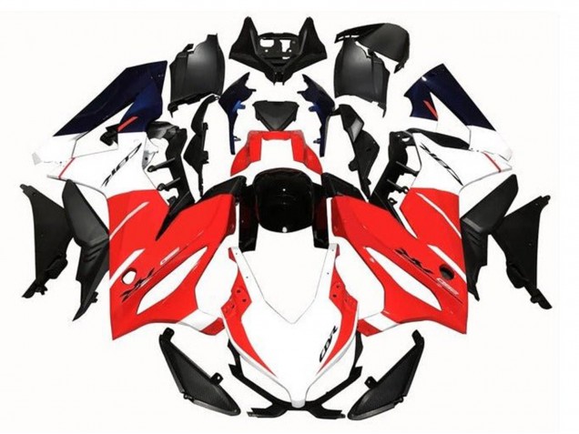 Billige Honda CBR650R Motorrad Verkleidung 2019-2020 - Rot Weiss Matt Schwarz Blau