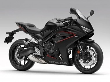 Billige Honda CBR650R Motorrad Verkleidung 2024-2025 - Matt Schwarz