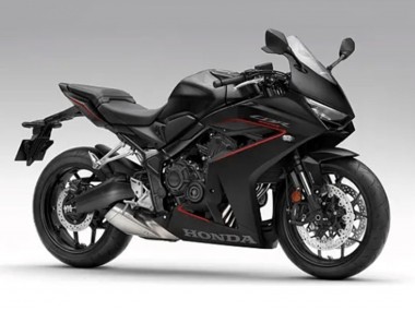 Billige Honda CBR650R Motorrad Verkleidung 2024-2026 - Matt Schwarz