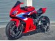 Billige Honda CBR650R Motorrad Verkleidung 2024-2026 - Rot Weiss Blau