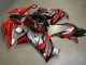 Billige Honda CBR650R Motorrad Verkleidung 2021-2023 - Rot Silber Glanzendes Schwarz