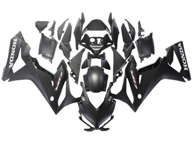 Billige Honda CBR650R Motorrad Verkleidung 2021-2023 - Matt Schwarz