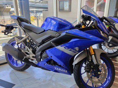 Billige Yamaha YZF R15 Motorrad Verkleidung 2018-2024 - Blau Grau