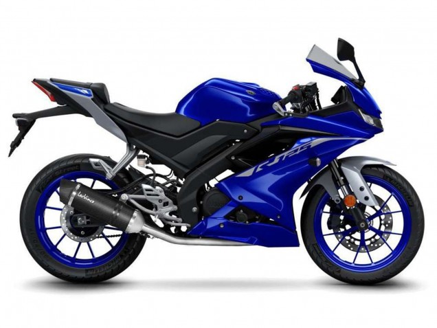 Billige Yamaha YZF R125 Motorrad Verkleidung 2019-2024 - Blau