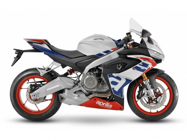 Billige Aprilia RS660 Motorrad Verkleidung 2020-2024 - Weiss Rot Blau