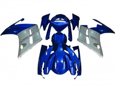 Billige Yamaha FJR1300 Motorrad Verkleidung 2001-2006 - Blau Weiss
