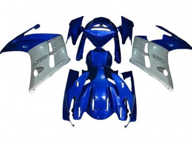 Billige Yamaha FJR1300 Motorrad Verkleidung 2013-2015 - Blau Silber