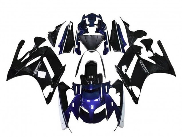 Billige Yamaha FJR1300 Motorrad Verkleidung 2013-2015 - Glanzendes Schwarz Blau