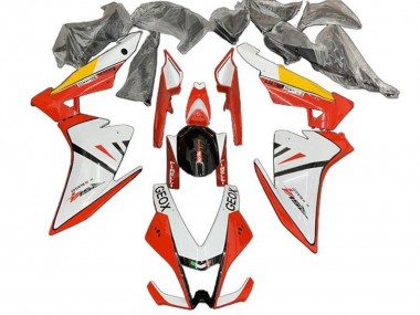 Billige Aprilia RSV4 1000 Motorrad Verkleidung 2009-2015 - Weiss Rot Schwarz Gelb