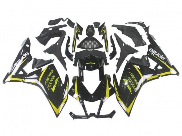 Billige Aprilia RSV4 1000 Motorrad Verkleidung 2009-2015 - Schwarz Gelb