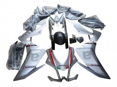 Billige Aprilia RSV4 1000 Motorrad Verkleidung 2016-2020 - Silber Grau Rot Schwarz