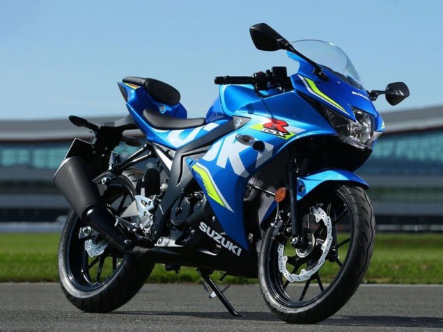 Billige Suzuki GSXR125 Motorrad Verkleidung 2017-2025 - Blau