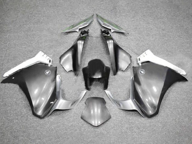 Billige Honda VFR 1200 Motorrad Verkleidung 2010-2014 - Silber Weiss