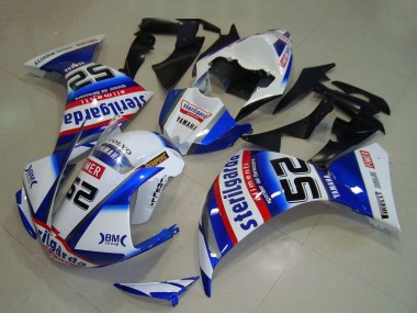 Billige Yamaha YZF R1 Motorrad Verkleidung 2009-2011 - Weiss Blau Rot Schwarz Sterilgarda