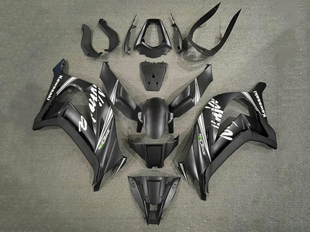 Billige Kawasaki ZX10R Motorrad Verkleidung 2011-2015 - Matt Schwarz Weiss
