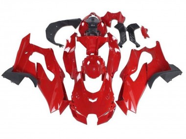 Billige Kawasaki ZX10R Motorrad Verkleidung 2021-2025 - Rot