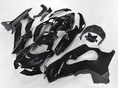 Billige Kawasaki ZX10R Motorrad Verkleidung 2021-2025 - Glanzendes Schwarz Weiss Grun Aufkleber