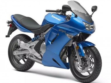 Billige Kawasaki Ninja 650 EX650 Motorrad Verkleidung 2006-2008 - Blau Chrome